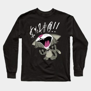 Screaming Cat Long Sleeve T-Shirt